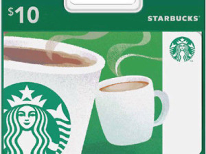 Starbucks gift card